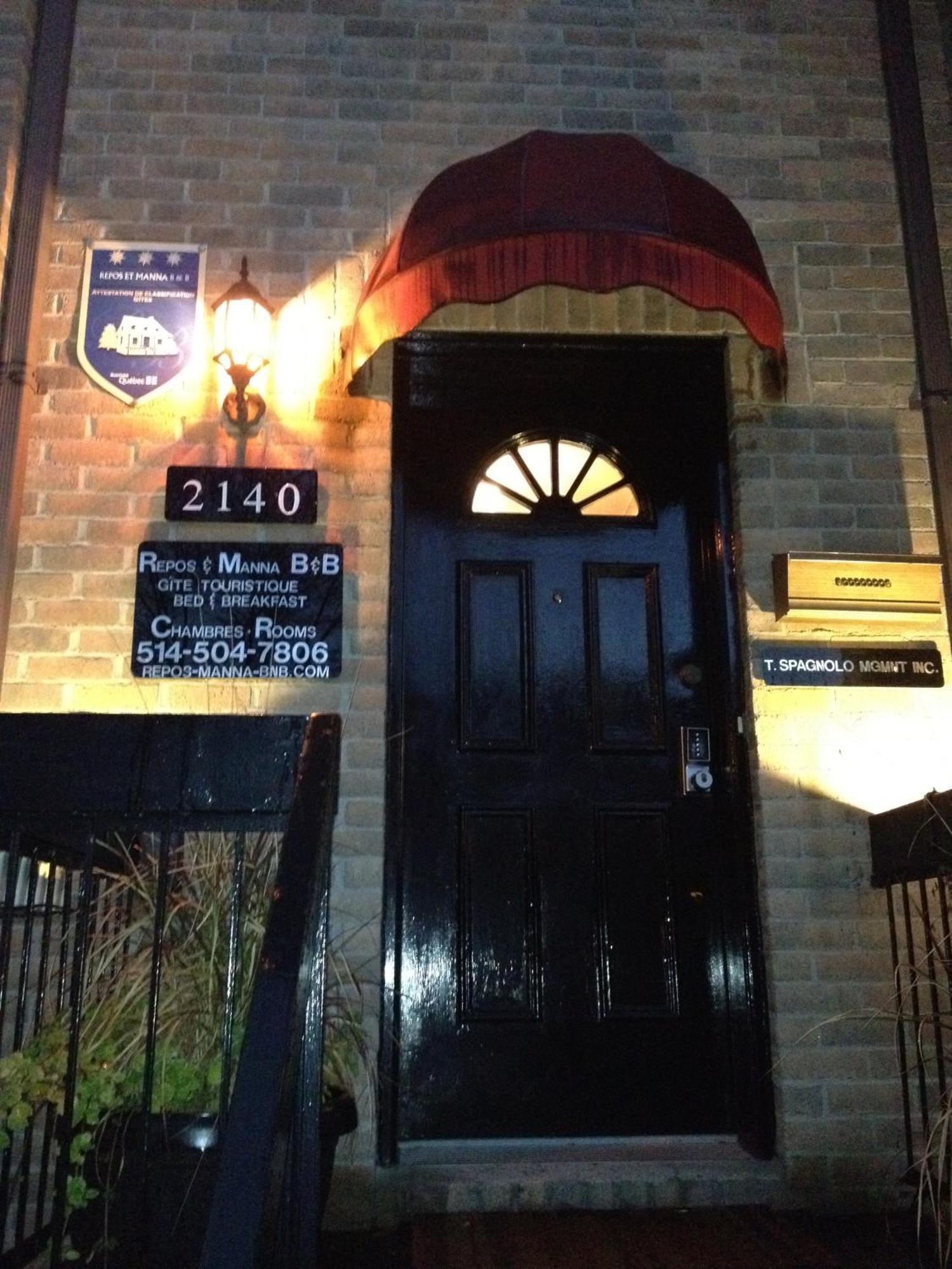 Repos & Manna Downtown Montreal Bed & Breakfast ภายนอก รูปภาพ